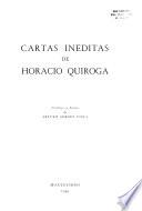 Cartas inéditas de Horacio Quiroga