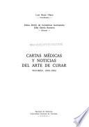 Cartas médicas y noticias del arte de curar