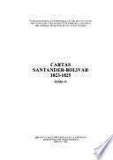Cartas Santander-Bolivar: 1823-1825