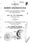 Cartas sobre el movimiento anticatólico de Italia y legitimidad del poder espiritual y temporal del Sumo Pontífice