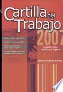 Cartilla del Trabajo 2007