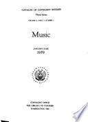 Catalog of Copyright Entries