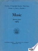 Catalog of Copyright Entries