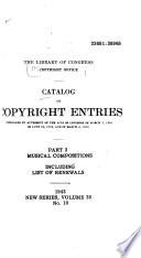 Catalog of Copyright Entries