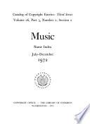Catalog of Copyright Entries