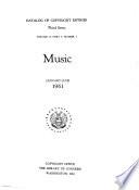 Catalog of Copyright Entries