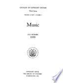 Catalog of Copyright Entries