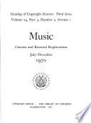 Catalog of Copyright Entries