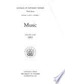 Catalog of Copyright Entries