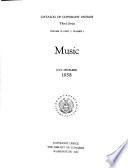 Catalog of Copyright Entries