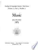 Catalog of Copyright Entries