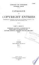 Catalog of Copyright Entries