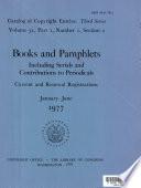 Catalog of Copyright Entries. Third Series
