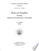 Catalog of Copyright Entries. Third Series
