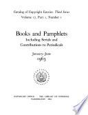 Catalog of Copyright Entries. Third Series