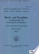 Catalog of Copyright Entries. Third Series