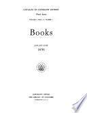 Catalog of Copyright Entries. Third Series