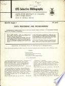 Catalog of Technical Reports