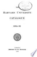 Catalog of the Officers and Students of the University in Cambridge