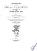Catálogo alfabético de los nombres de lugar pertenecientes al idioma Nahuatl