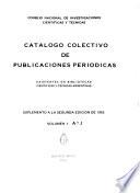 Catálogo colectivo de publicaciones periódicas existentes en bibliotecas científicas y técnicas argentinas