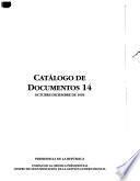 Catálogo de documentos: Octubre-diciembre, 1993