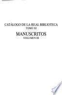 Catálogo de la Real Biblioteca: without special title