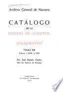 Catálogo de la sección de comptos: Años 1380-1381