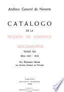 Catalogo de la seccion de comptos. Documentos