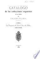 Catálogo de las colecciones expuestas en las vitrinas del Palacio de Liria