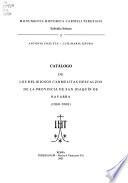 Catálogo de los religiosos carmelitas descalzos de la Provincia de San Joaquín de Navarra (1868-2000)