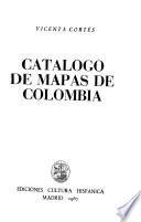 Catálogo de mapas de Colombia