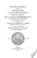 Catálogo de sus libros impresos