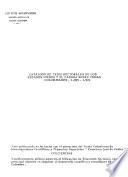 Catálogo de tesis doctorales de los Estados Unidos y el Canadá sobre temas colombianos, 1925-1974