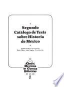 Catálogo de tesis sobre historia de México
