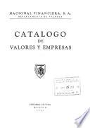 Catálogo de valores y empresas