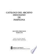 Catálogo Del Archivo Diocesano de Pamplona
