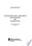 Catálogo del archivo diocesano de Pamplona: Siglo XVII