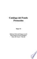 Catálogo del fondo protocolos: 1891-1921