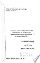 Catálogo hemero-bibliográfico de las publicaciones de los Institutos Humanísticos de Investigación y de la Escuela de Letras