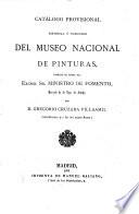 Catálogo provisional historial y razonado del Museo Nacional de Pinturas