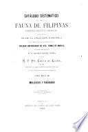 Catálogo sistemático de toda la fauna de Filipinas: Moluscos y radiados