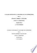 Catálogo sistmático y sinonímico de los lepidópteros de la Península Ibérica y Baleares (Insecta, Lepidoptera), segunda parte