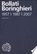 Catalogo storico delle edizioni Bollati Boringhieri, 1957, 1987, 2007