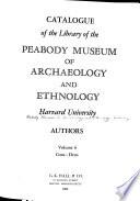 Catalogue: Authors