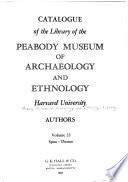 Catalogue: Authors