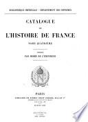 Catalogue de l'histoire de France