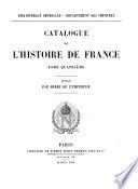 Catalogue de l'histoire de France