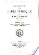 Catalogue de la bibliotheque de m. Ricardo Heredia, comte de Benahavis ...