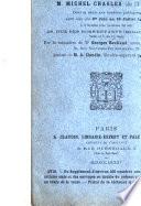 Catalogue de la bibliothèque scientifique, historique et littéraire de feu M. Michel Chasles...